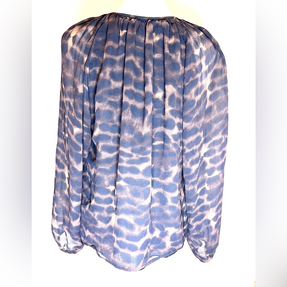 Rails Brown and Black Sheer Blouse - Picture 10 of 16